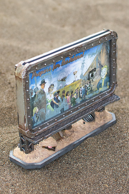 Fallout Schaltbares Desktop-Werbeschild – Serie 2