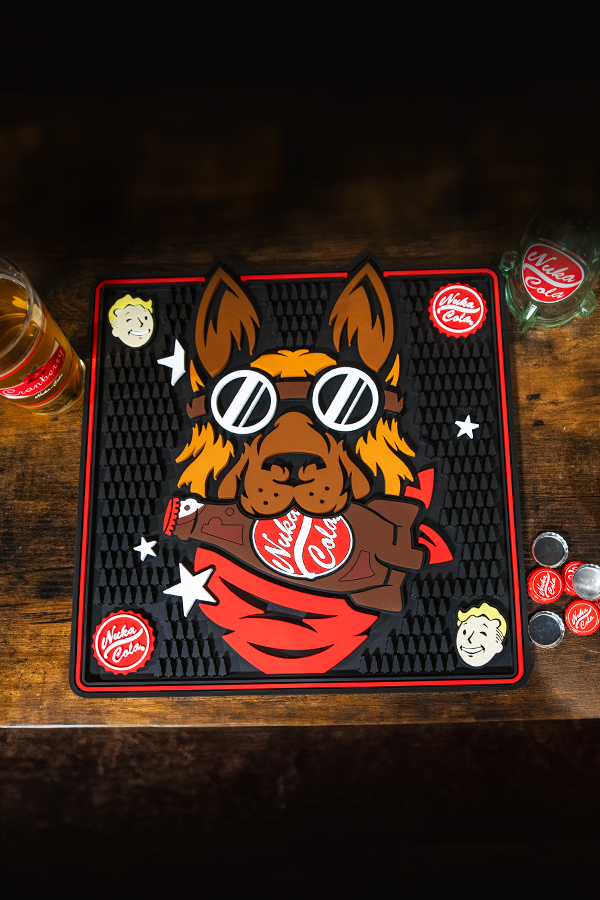 Fallout Survivor's Best Friend Bar Mat