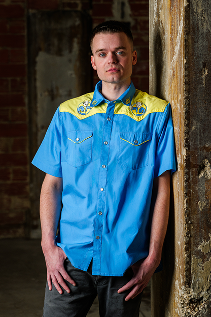 Fallout Vault-Tec Cowboy Button-Up Shirt