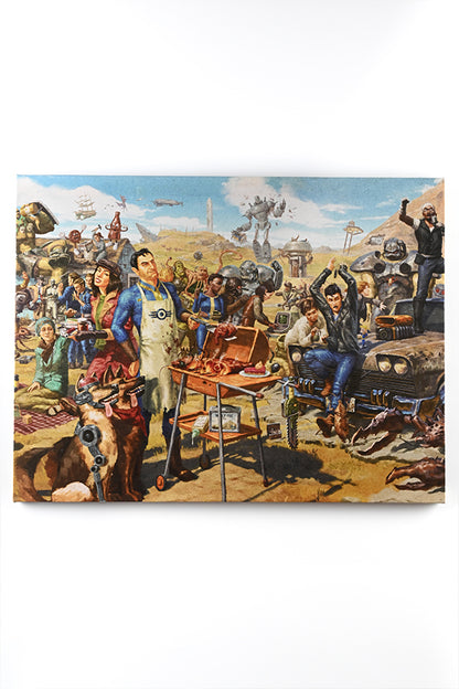 Fallout Greetings From The Wasteland Art sur toile