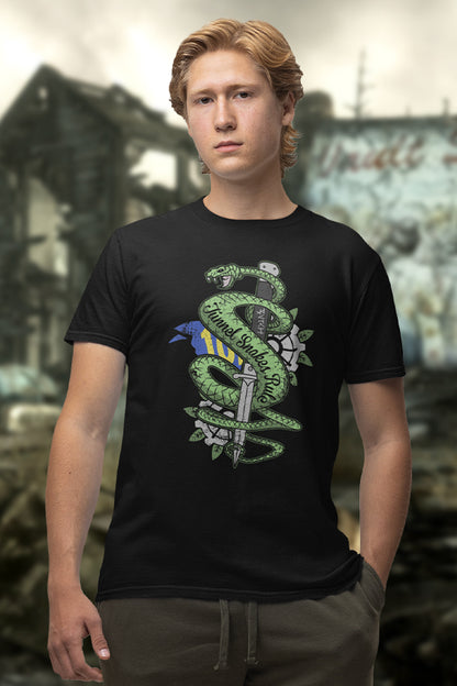 Camiseta Fallout Tunnel Snakes Tattoo