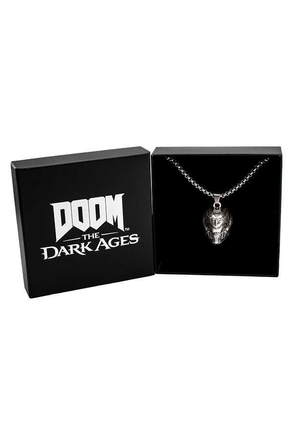 DOOM: The Dark Ages Collar Colgante Casco Slayer