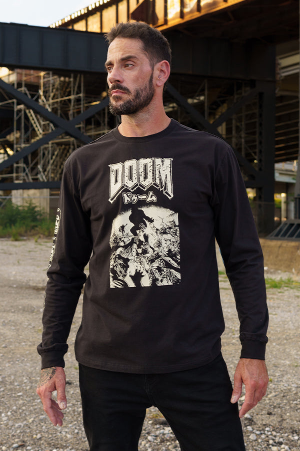 DOOM Rip and Tear Long Sleeve – Bethesda International Gear Store
