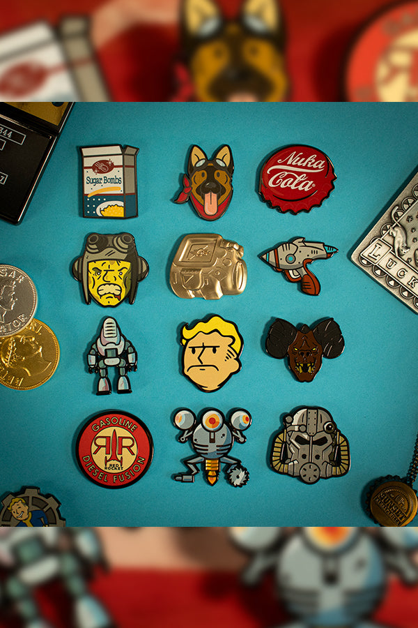 Distintivo con spilla del mistero di Fallout