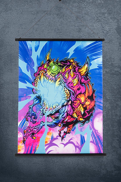 DOOM Eternal Cacodemon Wall Scroll von Beast Wreck