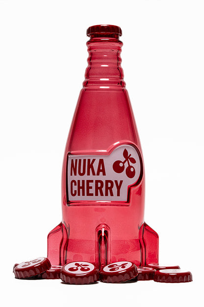 Bottiglia di vetro e tappo di Fallout Nuka Cherry