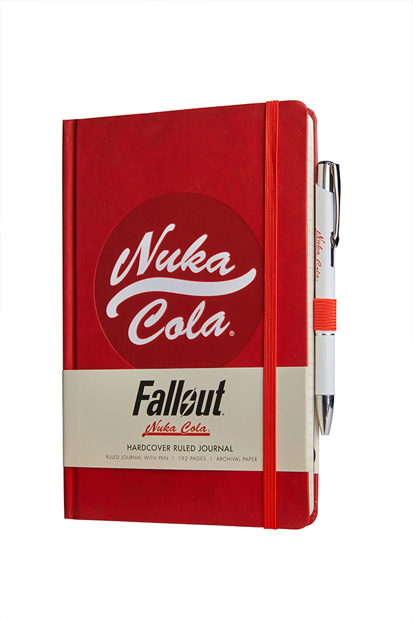 Fallout Journal ligné à couverture rigide avec stylo