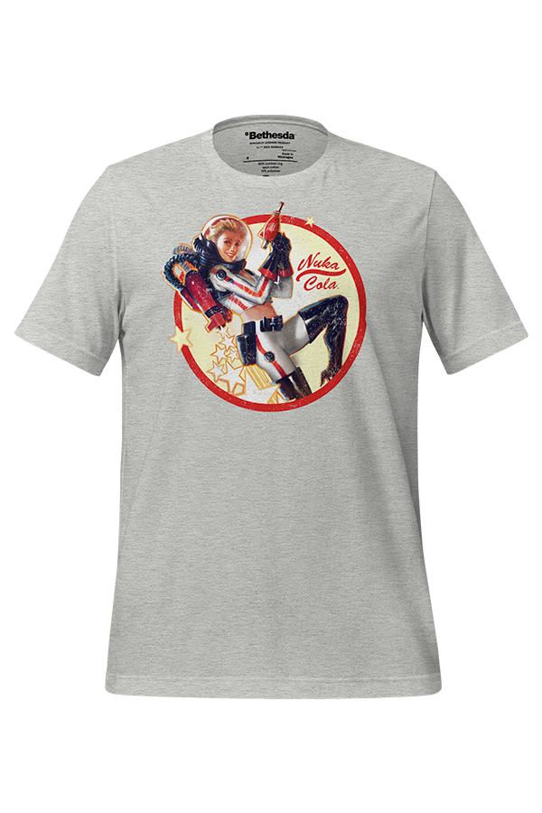 Camiseta «Fallout Nuka-Girl Blast Off»