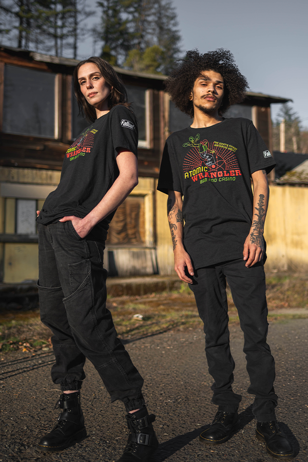 Fallout New Vegas Atomic Wrangler Casino T-Shirt