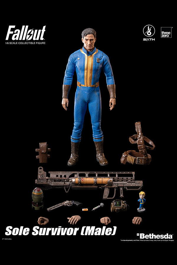 Figura maschile di Fallout 1/6 Sole Survivor di threezero