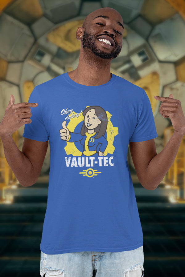 Camiseta Fallout Series Okey Dokey