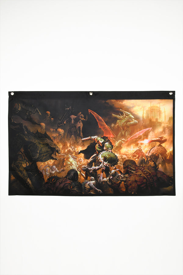 DOOM : The Dark Ages Bannière murale de la bataille du tueur