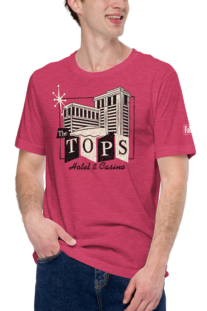 Camiseta Fallout New Vegas The Tops Casino