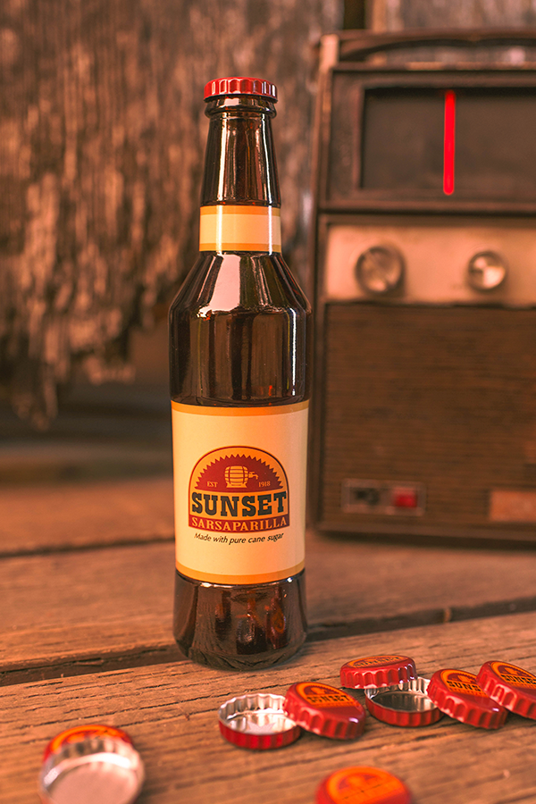 Fallout Sunset Sarsaparilla Bottle & Caps