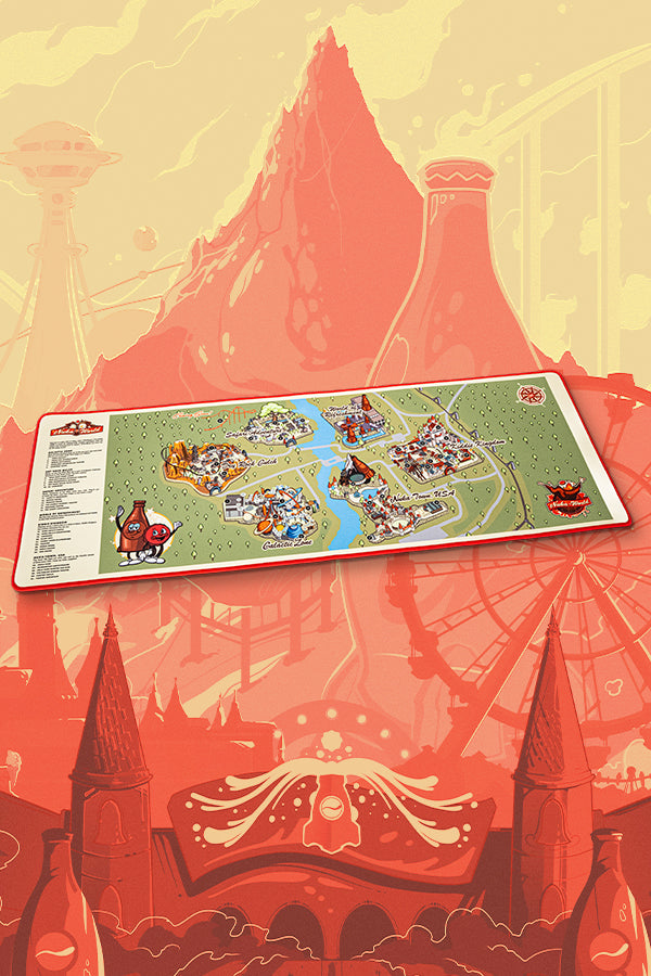 Tapis de souris surdimensionné Fallout Nuka World