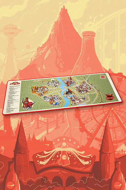 Tapis de souris surdimensionné Fallout Nuka World