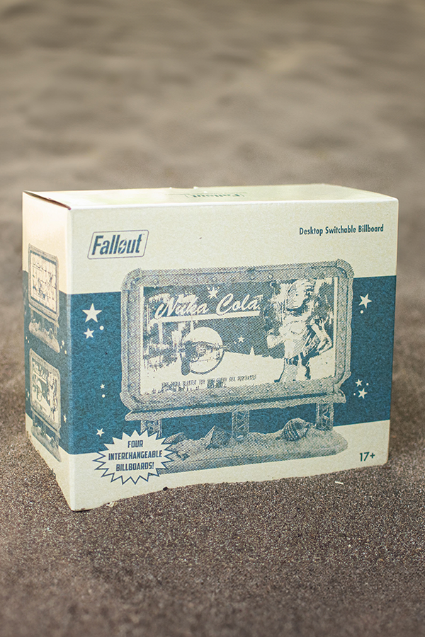 Fallout Schaltbares Desktop-Werbeschild – Serie 2