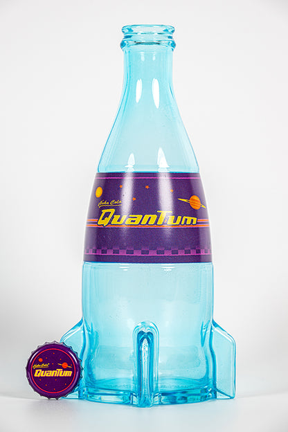 Fallout Nuka-Cola Quantum Glasflasche und Deckel