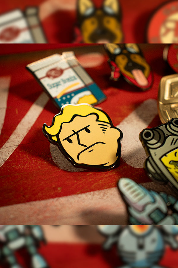 Distintivo con spilla del mistero di Fallout