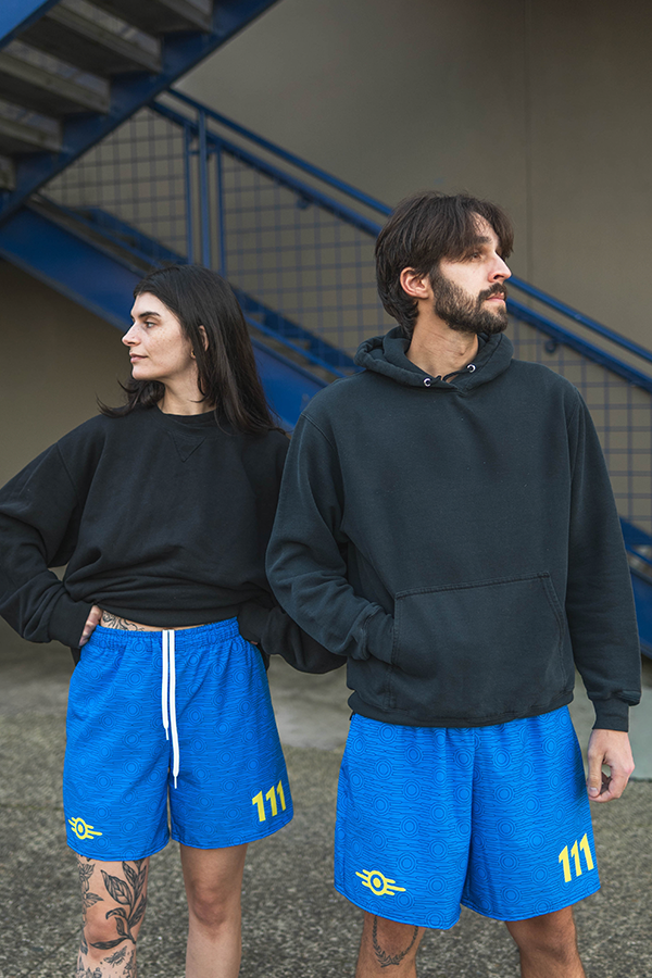 Fallout Vault 111 Athletic Shorts