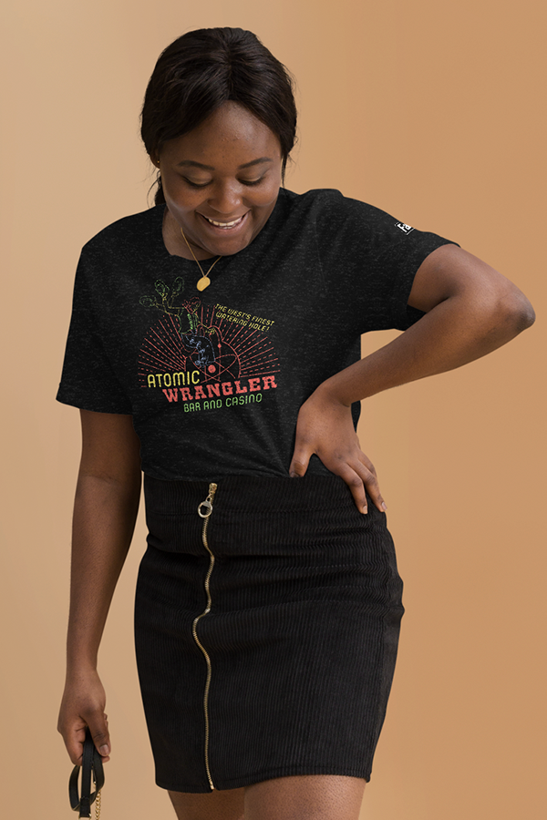 Maglietta da casinò Fallout New Vegas Atomic Wrangler