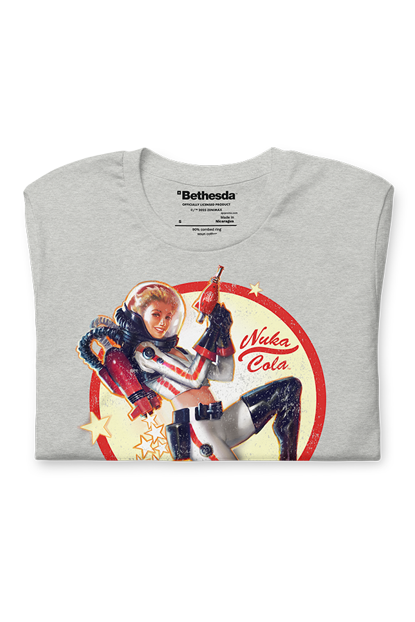 Camiseta «Fallout Nuka-Girl Blast Off»