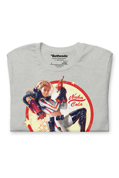 Camiseta «Fallout Nuka-Girl Blast Off»