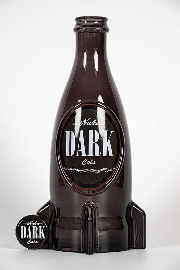 Fallout Nuka Cola Dark Glass Bottle and Cap – Bethesda International Gear  Store