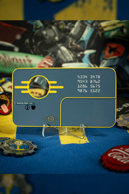 Fallout Vault Security-Keycard Replik