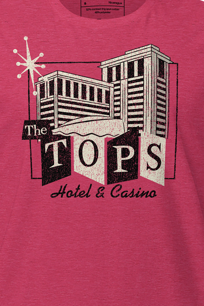 Camiseta Fallout New Vegas The Tops Casino
