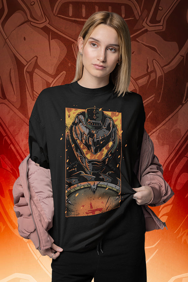 Tee-shirt DOOM The Dark Ages In Flames