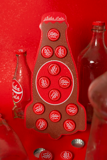 Fallout Nuka-Cola Magnetic Cap Display Board