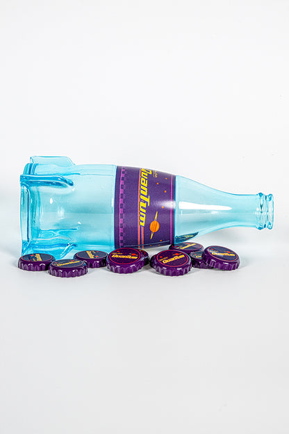 Bottiglia di vetro e tappo di Nuka-Cola Quantum di Fallout