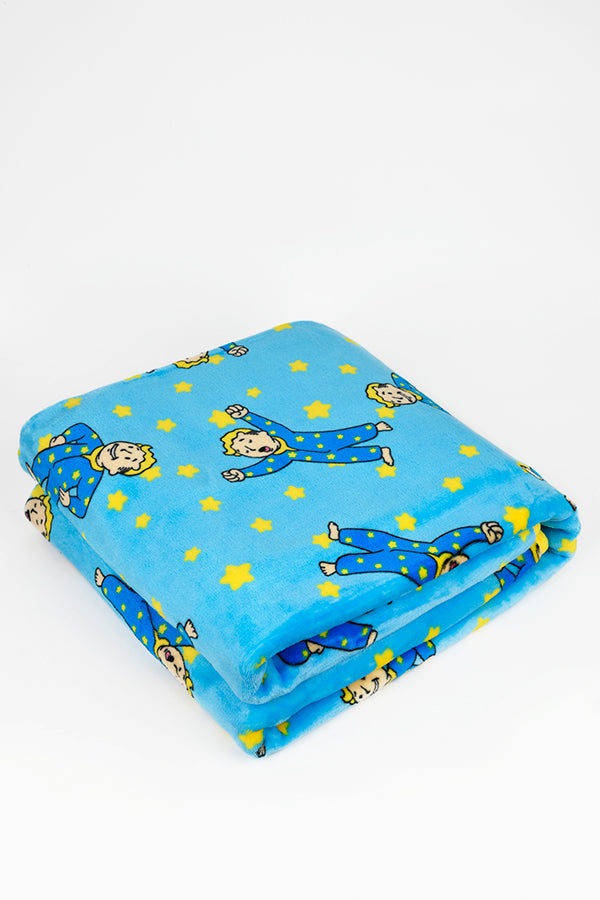 Well Rested Fallout 76 Fallout Well Rested Throw Blanket – Bethesda International Gear Store
