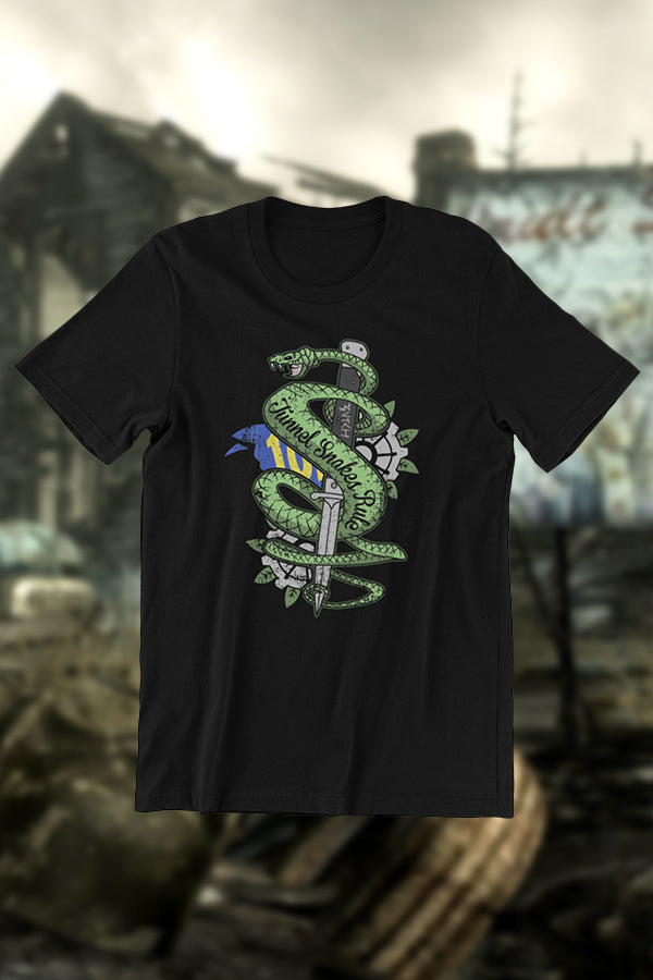Camiseta Fallout Tunnel Snakes Tattoo