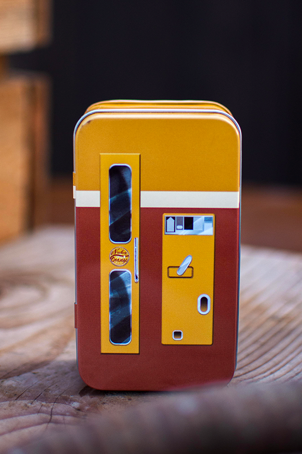 Fallout Nuka Orange Coin Mini Fridge Tin