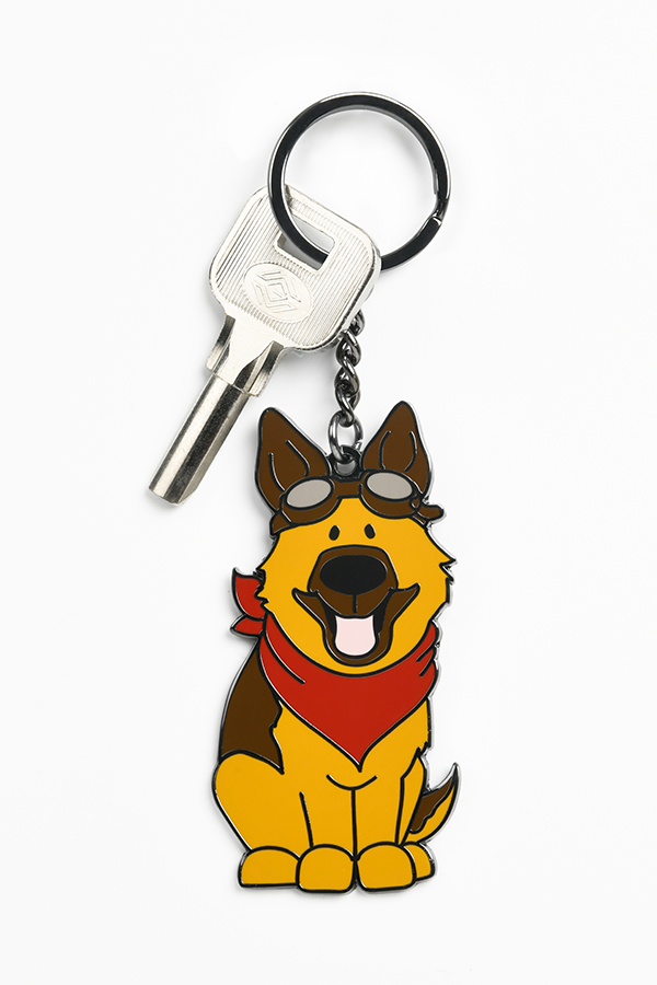 Fallout Dogmeat Keychain
