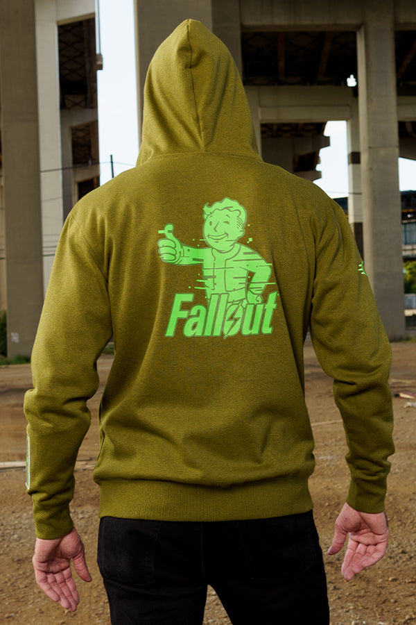 Fallout Analog Pip-Boy Zip-Up Hoodie