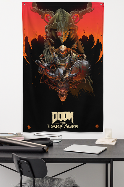 DOOM: The Dark Ages Luke Preece x Billelis Wall Banner