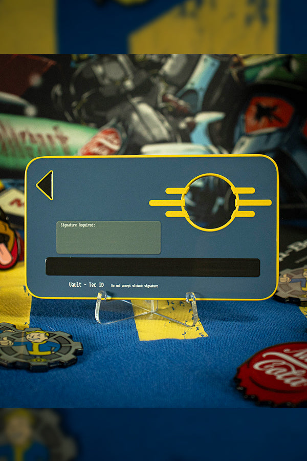 Fallout Vault Security Keycard Replica – Bethesda International Gear Store