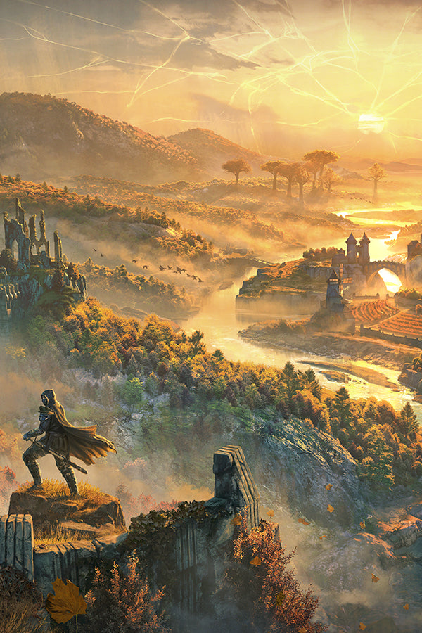Lithographie de la route de l'or de The Elder Scrolls Online