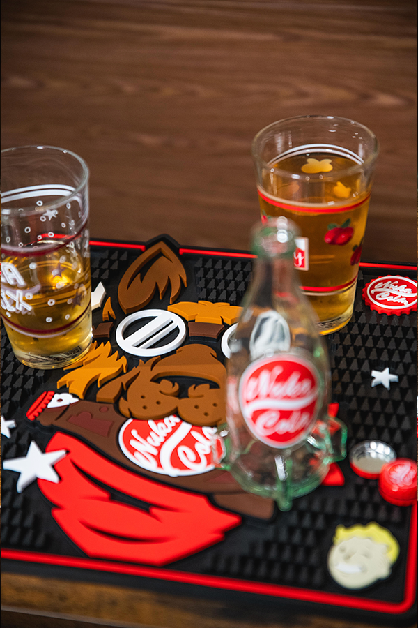 Fallout Survivor's Best Friend Bar Mat