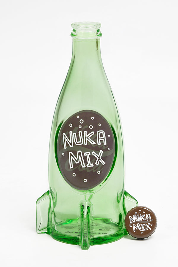 Fallout Nuka Mix Glass Bottle & Caps