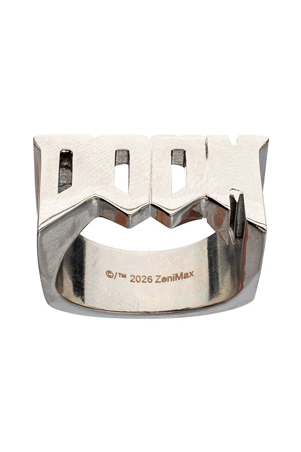 DOOM Classic Logo Metal Ring