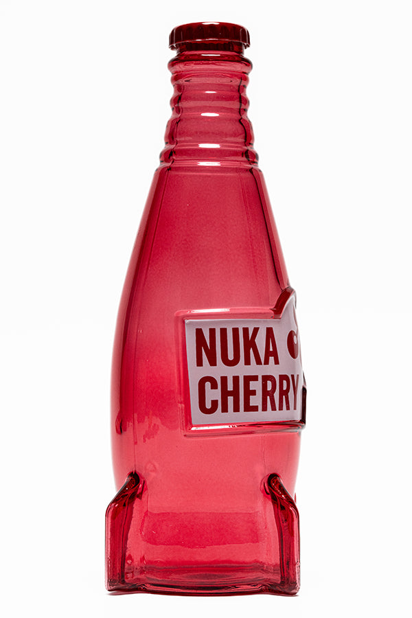 Fallout Nuka Cherry Glass Bottle & Cap