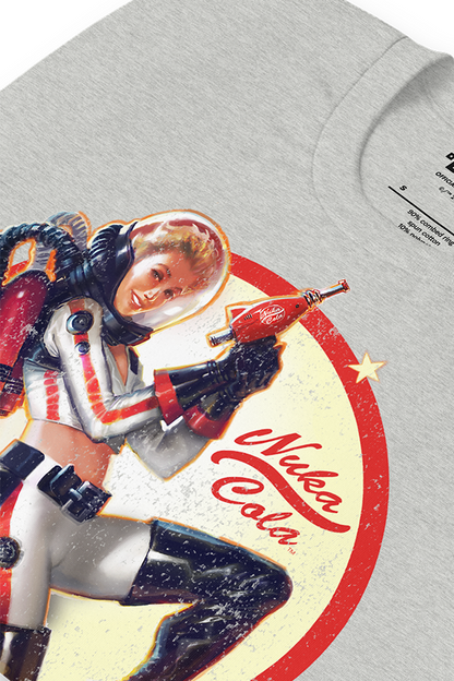 Camiseta «Fallout Nuka-Girl Blast Off»