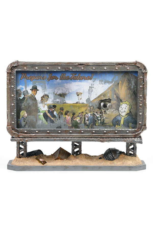 Fallout Schaltbares Desktop-Werbeschild – Serie 2