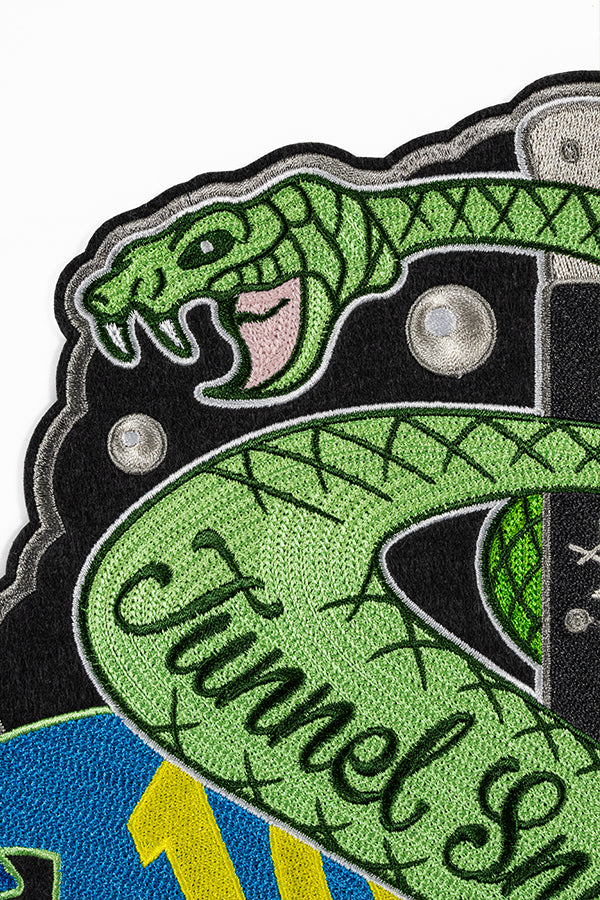 Fallout Tunnel Snakes Rule Kette Chain Stitch Patch