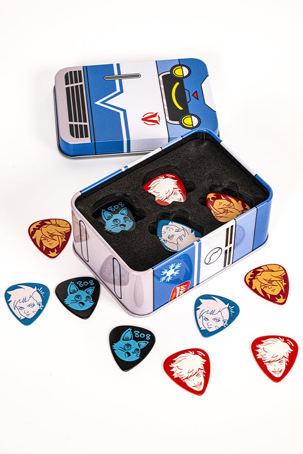 Donner 16-Pack Celluloid Guitar Picks in various thicknesses Donner 16-Pack Celluloid Guitar Picks in various thicknesses