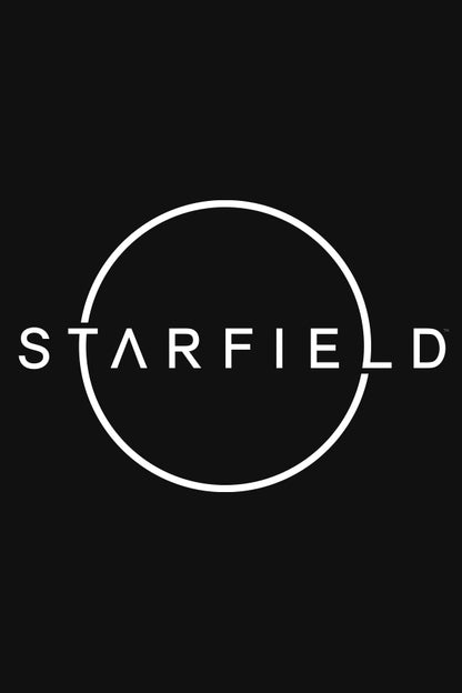 Camiseta con logotipo Starfield
